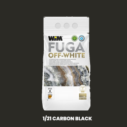 WIM Off-White cementowa zaprawa do fug 1/21 Carbon black 5 kg