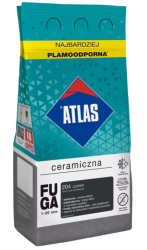 ATLAS Fuga ceramiczna 204 czarny (1-20mm) 2kg