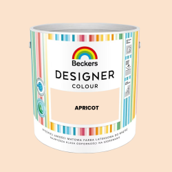 BECKERS Farba lateksowa Designer Colour apricot 2,5L