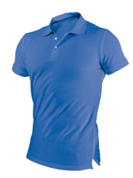 STALCO koszulka polo "garu" kolor niebieski rozm. S S-44655