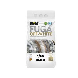 WIM Off-White cementowa zaprawa do fug 1/00 Biała 5 kg