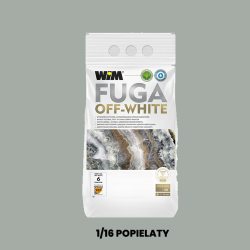 WIM Off-White cementowa zaprawa do fug 1/16 Popielaty 5 kg