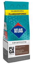 ATLAS Fuga ceramiczna 024 ciemnobrązowy (1-20mm) 2kg