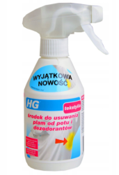 HG środek do usuwania plam od potu i dezodorantów 250ml