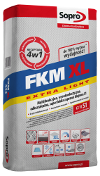 Sopro FKM XL Wysokoelastyczna, super lekka zaprawa klejowa / 15 kg