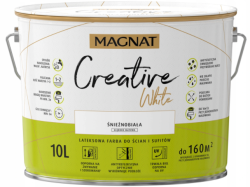MAGNAT Lateksowa farba do ścian i sufitów Creative White biała 10L