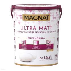 MAGNAT Lateksowa farba do ścian Ultra Matt biała 5L