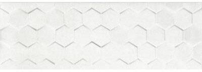 CERAMIKA KOŃSKIE brennero white hexagon rect. 25x75 g1 m2