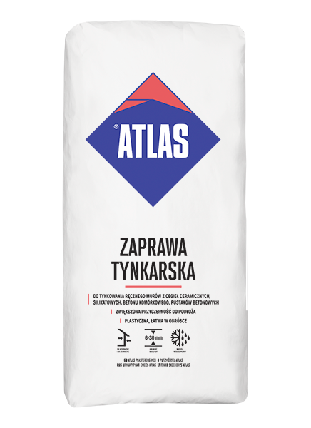 ATLAS Zaprawa tynkarska 25 kg