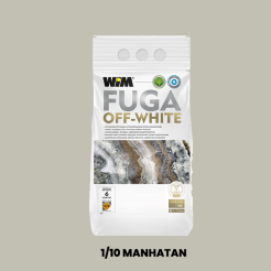 WIM Off-White cementowa zaprawa do fug 1/10 Manhattan 2 kg