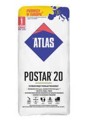 ATLAS POSTAR 20 - szybkoschnący podkład cementowy 25 kg