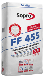 Sopro FF 455 Elastyczna zaprawa klejowa biała / 25 kg