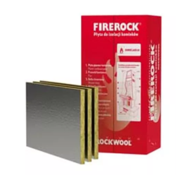 ROCKWOOL Płyty z wełny skalnej niepalne FIREROCK  30mm x 600mm x 1000mm gr.3cm  6m2/op
