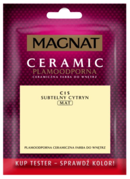 MAGNAT Ceramic Tester subtelny cytryn C15 30ML