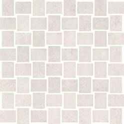 CERAMIKA KOŃSKIE prince white mosaic 30x30 g1 szt