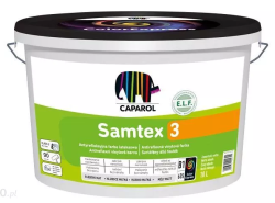 CAPAROL Samtex 3 B1 - 15L - farba matowa lateksowa do wnętrz