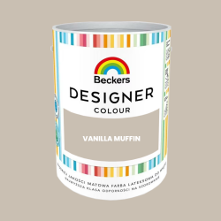 BECKERS Farba lateksowa Designer Colour vanilla muffin 2,5L